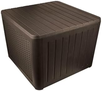 Boîte De Rangement D'extérieur étanche – Facile à Assembler Avec Couvercle Pour Patio, Jardin Et Porche