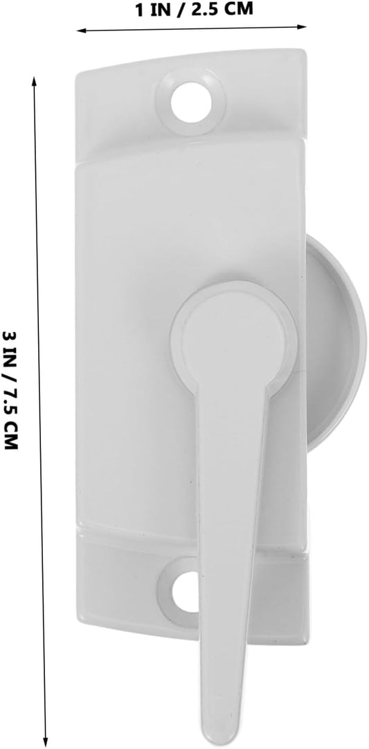 Gatuida Serrure Lune Pour Fenêtres Coulissantes Doubles Verrou Ajustable Antieffraction De Quincaillerie Pour Fenêtres Verticales Et Horizontales Protection Pour Maison