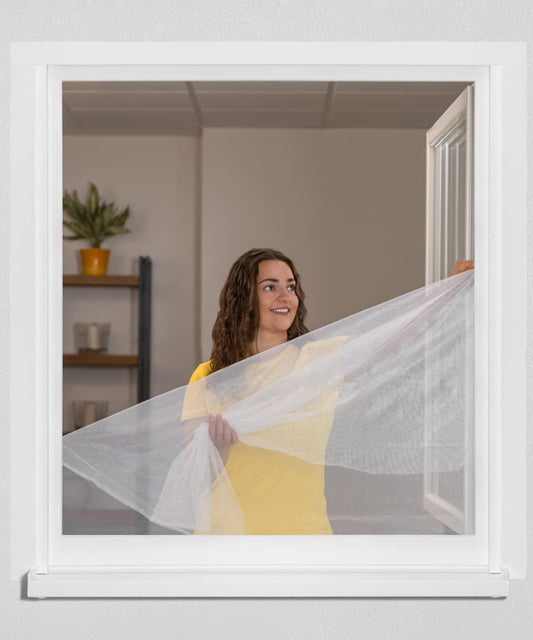 Schellenberg 50712 Insect Screen For Windows 100 X 130 Cm White