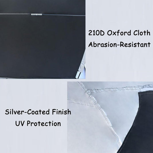 Abri De Rangement Pour Vélos, Tente Portable Et Imperméable Pour Vélos - Garage De Rangement Extérieur Pour Motos, Outils De Jardin Et Tondeuses à Gazon - Dimensions : 200 X 80 X 165 Cm - Du