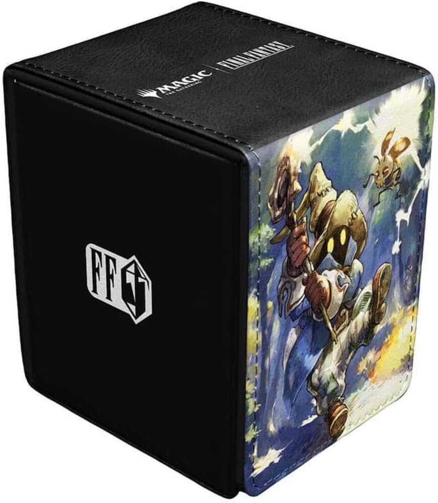 Ultra Pro Magic The Gathering: Final Fantasy Alcove Flip Deck Box Q4 Premium Y - Accessoire De Jeu De Cartes à Collectionner - À Partir De 13 Ans