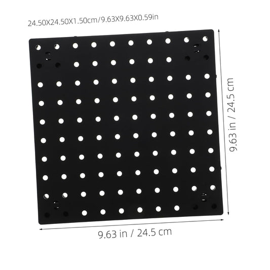 Ciieeo Rangement Mural Pegboard Organisateur Mural Pour Outils Ustensiles De Cuisine Décorations Pour Garage Cuisine De Bain