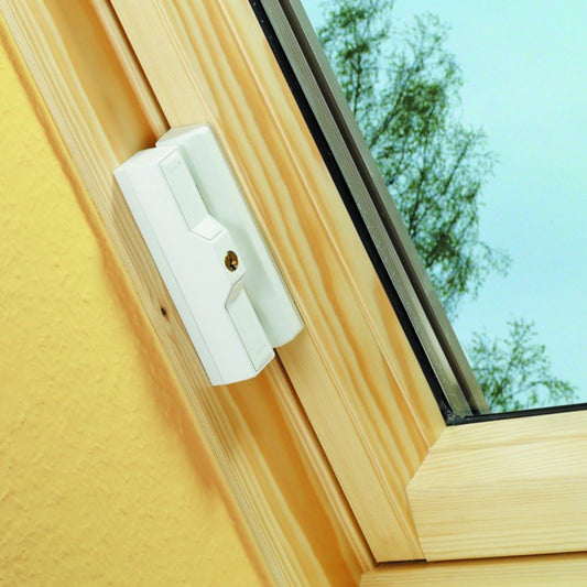ABUS DF88 AL0125 Identical Locking Roof Window Lock Security Level 8 31723 White