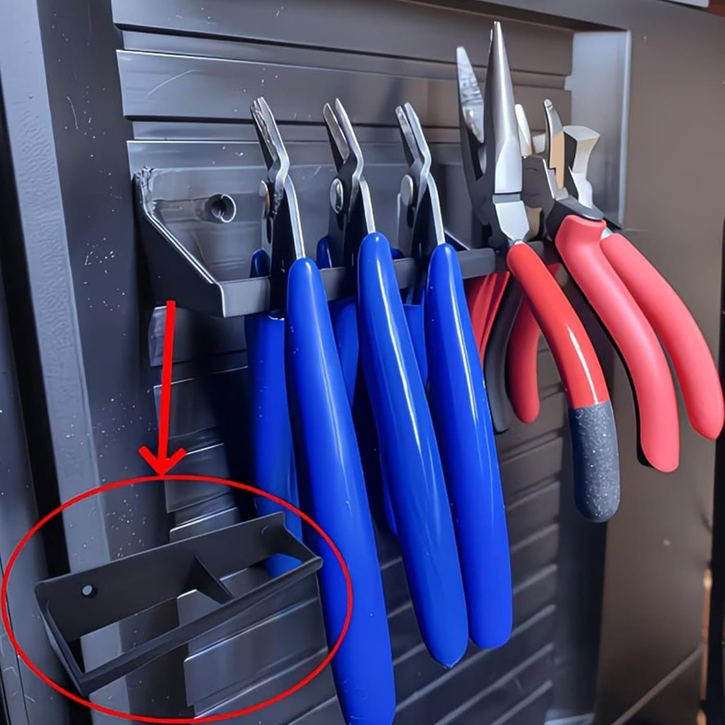 Organisation Murale Robuste Avec économie D'espace, Installation Facile Pour Le Rangement De Garage, Accessoires, Rangement D'outils De Garage