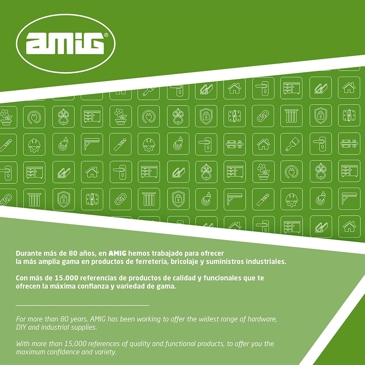 Amig - Sliding Screen For Windows | White Aluminium And Grey Fiberglass Mesh | Adjustable And Cut To Size | Quick Installation On Window Frame | 70 X 130 Cm