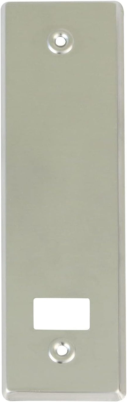  Amig - Trim Or Cover Made Of Aluminium Finished In White For Roller Blinds | Dimensions: 22 X 6.5 Cm | Distance Between Screws 17 Cm | Thickness 0.5 Mm