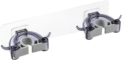  Angoily Lot De 2 Supports Muraux Sans Couture En Plastique Pour Balais Robustes Pour La Maison La Salle De Bain - Autocollant
