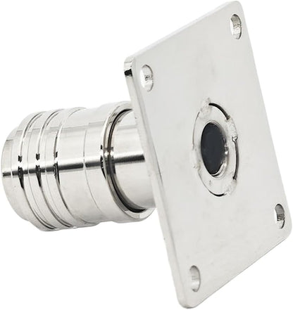  Porte-bouteille Mural En Acier Inoxydable à Connexion Rapide Pour Nettoyeur Haute Pression Argenté 50 X 11,8 X 44 Mm (autobloquant 1/4)