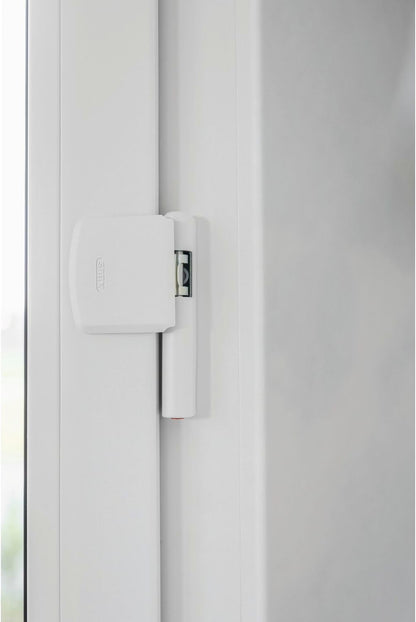  ABUS FAS101 Window Hinge Latch - Extra Lock For Hinges - Security Level 10 - 24490 - Brown