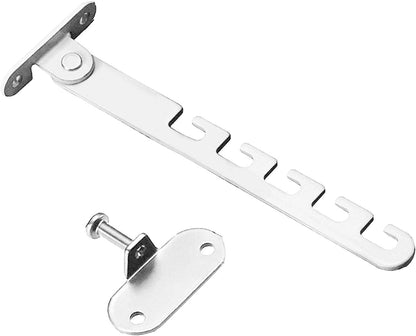  Serrure De Fenêtre En Acier Au Carbone, Limiteur Réglable, Butée De Contrôle D'inclinaison Pour Portes Battantes, Quincaillerie Serrure En Acier Au Carbone