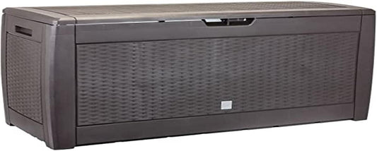 Prosperplast Boxe Rato Coffre De Jardin 310 Litres Chocolat 119 X 48 X 60 Cm