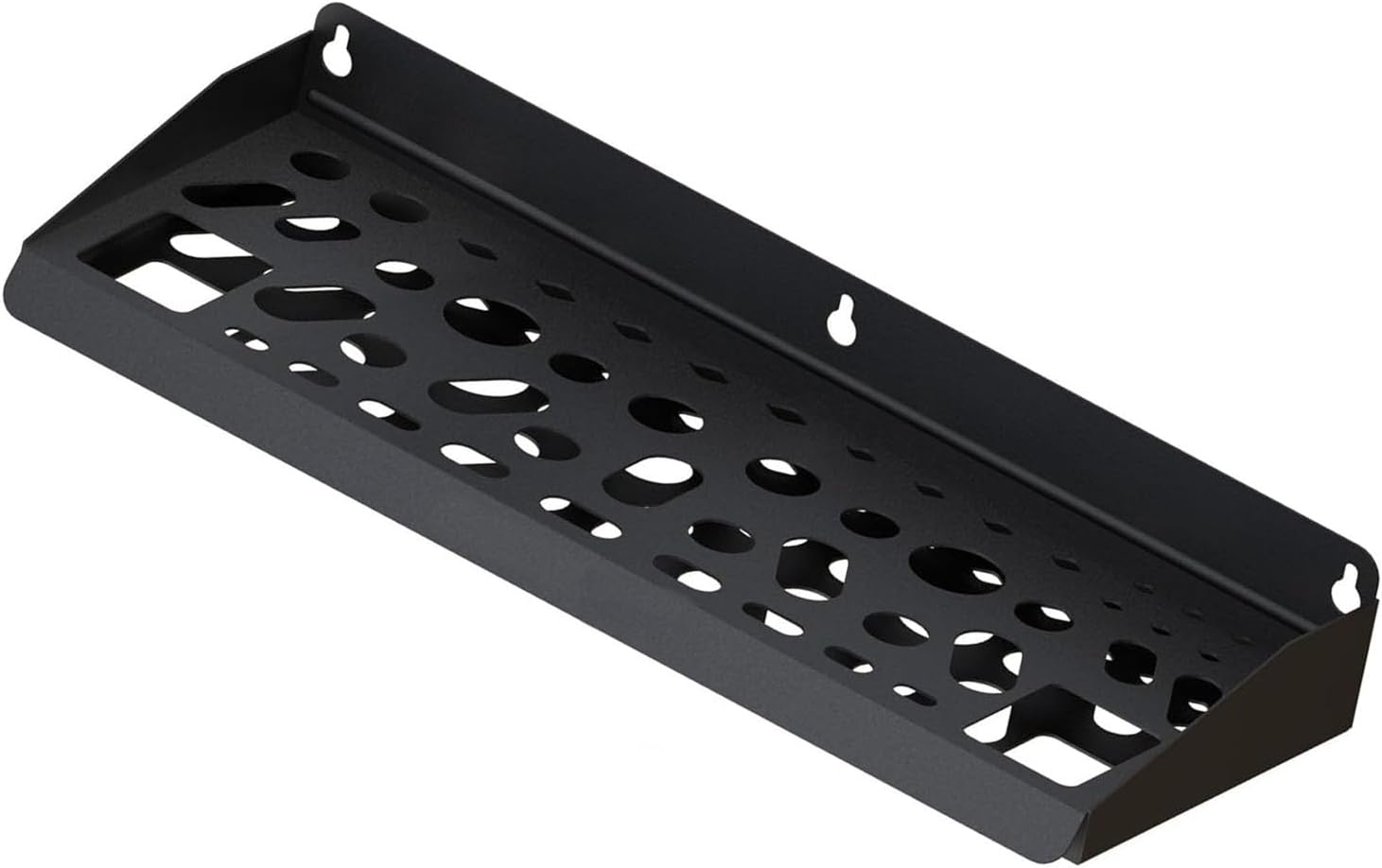  Étagère De Rangement Murale à 51 Trous En Acier Carbone Robuste Pour Outils Et Accessoires