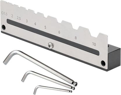  Organiseur De Clés Hexagonales – Étagère Murale – Peut Contenir 9 Outils – Support De Clé Hexagonale En L, Pour Bureau, Construction, Mécanicien, électricien, Plomberie