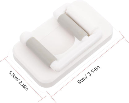  Ciieeo 3 Sets Fringe Mop Holder Hanger Organizer Broom Hooks Wall Cup Hooks Zip Ties Coat Hooks For Wall 2 Pieces * 3