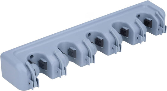  Porte-balai Support Mural Multifonctionnel Pour Une Organisation Peu Encombrante Dans La Cuisine Salle De Bain Garage-plastique Et Silicone Durables (Type A (11,3 X 9,3 X 5,8 Cm / 4,4,7
