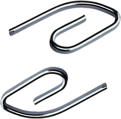  Lot De 50 Crochets En Métal Robuste Haute Performance Pour Rideaux Portables Pour Les Amateurs De Maison Et Les Décorateurs D'intérieur, Quincaillerie De Fenêtre De Bureau
