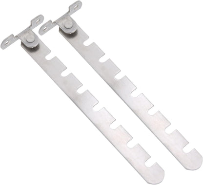  Lot De 2 Butées Réglables En Acier Inoxydable Pour Régler L'ouverture, Installation Facile Du Matériel De Fenêtre