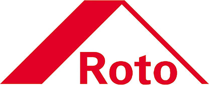  Roto Window Handle Lockable 40Nm Natural Silver With Screw Square Rod 7x32mm