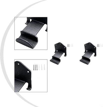  Lot De 2 Supports De Pulvérisateur Muraux Pour Souffleur De Sac à Dos, Porte-outils De Jardin Double Position Avec Couche De Protection, Solution De Rangement étanche Pour Patio, Pelouse