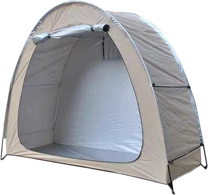 GENERIC Abri De Rangement Pour Vélo, Housse Imperméable Pour Le Rangement Extérieur – 200 X 80 X 165 Cm – Convient également Pour Moto, Tondeuse à Gazon Et Outils De Jardin – Protection Robuste Pour