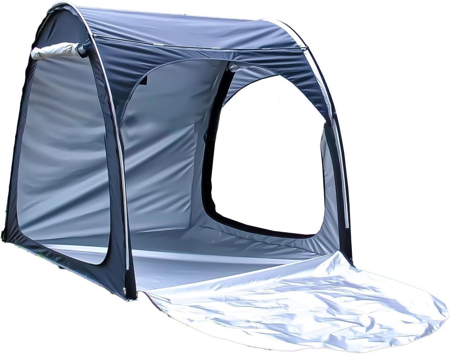 GENERIC Abri à Vélos, Tente De Rangement Extérieur Pour 2 à 5 Vélos, Rangement Emboîtable, Abri Imperméable Pour Motos, Protection Violette Résistante Pour Tous Les Temps
