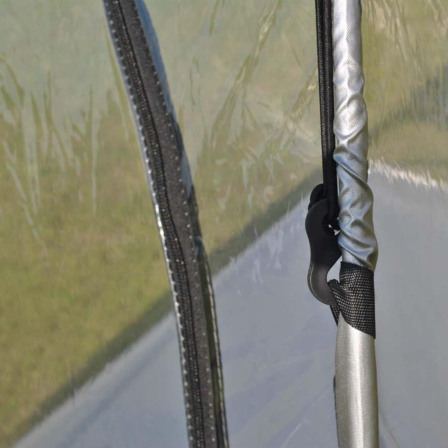 GENERIC Abri De Rangement Pour Vélo, Tente De Camping Imperméable - Housse Et Abri De Rangement Extérieur Pour Moto, Outils De Jardin, Jouets, Tondeuse à Gazon - Protection Durable Et Transparente (
