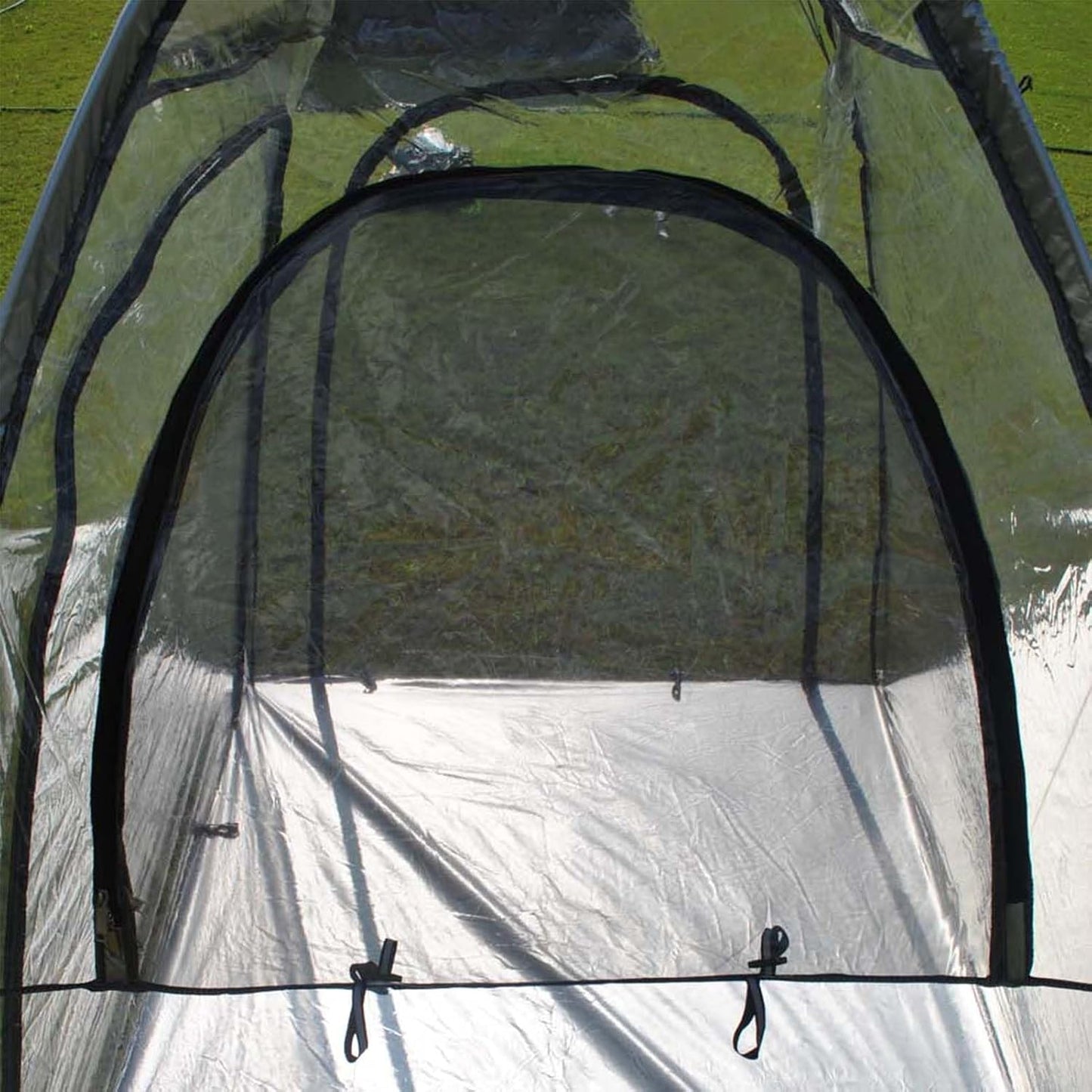 GENERIC Abri De Rangement Pour Vélos, Housse Imperméable Pour Le Rangement Extérieur - Protection Durable Pour Motos, Outils De Jardin, Jouets Et Tondeuses à Gazon - Housse De Protection Robuste Et
