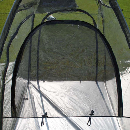 GENERIC Abri De Rangement Pour Vélo, Tente De Camping Imperméable - Housse Et Abri De Rangement Extérieur Pour Moto, Outils De Jardin, Jouets, Tondeuse à Gazon - Protection Durable Et Transparente (
