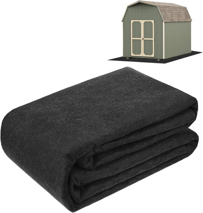 M METERXITY Tapis D'abri De Jardin De Rangement Extérieur, 2,4 X 2,4 M, Petit Tapis De Sol Imperméable Pour Meubles De Terrasse, Protection De Sol De L'usure, Liquide, Poussière, Huile, Tapis D'abri