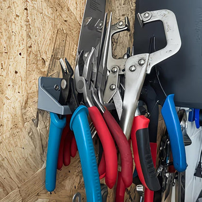  Organisation Murale Robuste Avec économie D'espace, Installation Facile Pour Le Rangement De Garage, Accessoires, Rangement D'outils De Garage