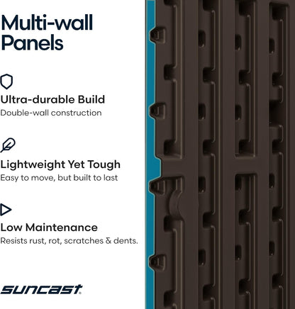  Suncast SSW600J Siège De Rangement 22 Gallon Deck Box
