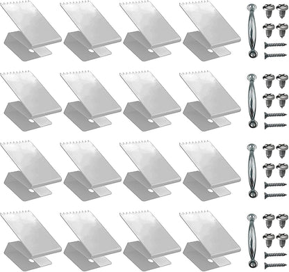  Window Fasteners | Window Clips | Window Shutter Clips, Window Protection Clips, Reusable Storm Clip Fasteners, Concrete Window Hardware, Window Shutter Clips