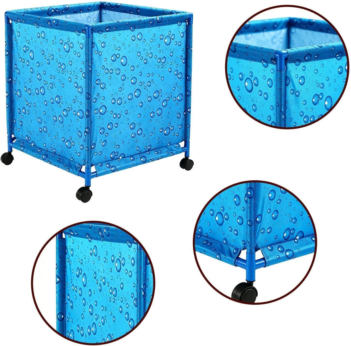 GENERIC Rangement De Piscine | Bac De Rangement Extérieur Roulant | Support De Nouilles De Piscine – Pour Propriétaires, Jardiniers, Locataires, Patio, Terrasse, Jardin, Maison, Hôtel, Garage, Abri De Jardin