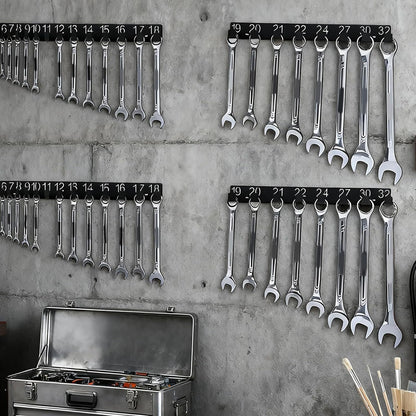  Porte-outils Mural En Fer, Crochets Et Clés Pour Maison, Garage, Atelier, Support De Rangement, Accessoires D'outils, Organiseurs Muraux