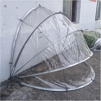GENERIC Abri à Vélos Transparent - Rangement Extérieur Pour Vélos, Motos, Outils De Jardin Et Tondeuses à Gazon - Abri Résistant Aux Intempéries