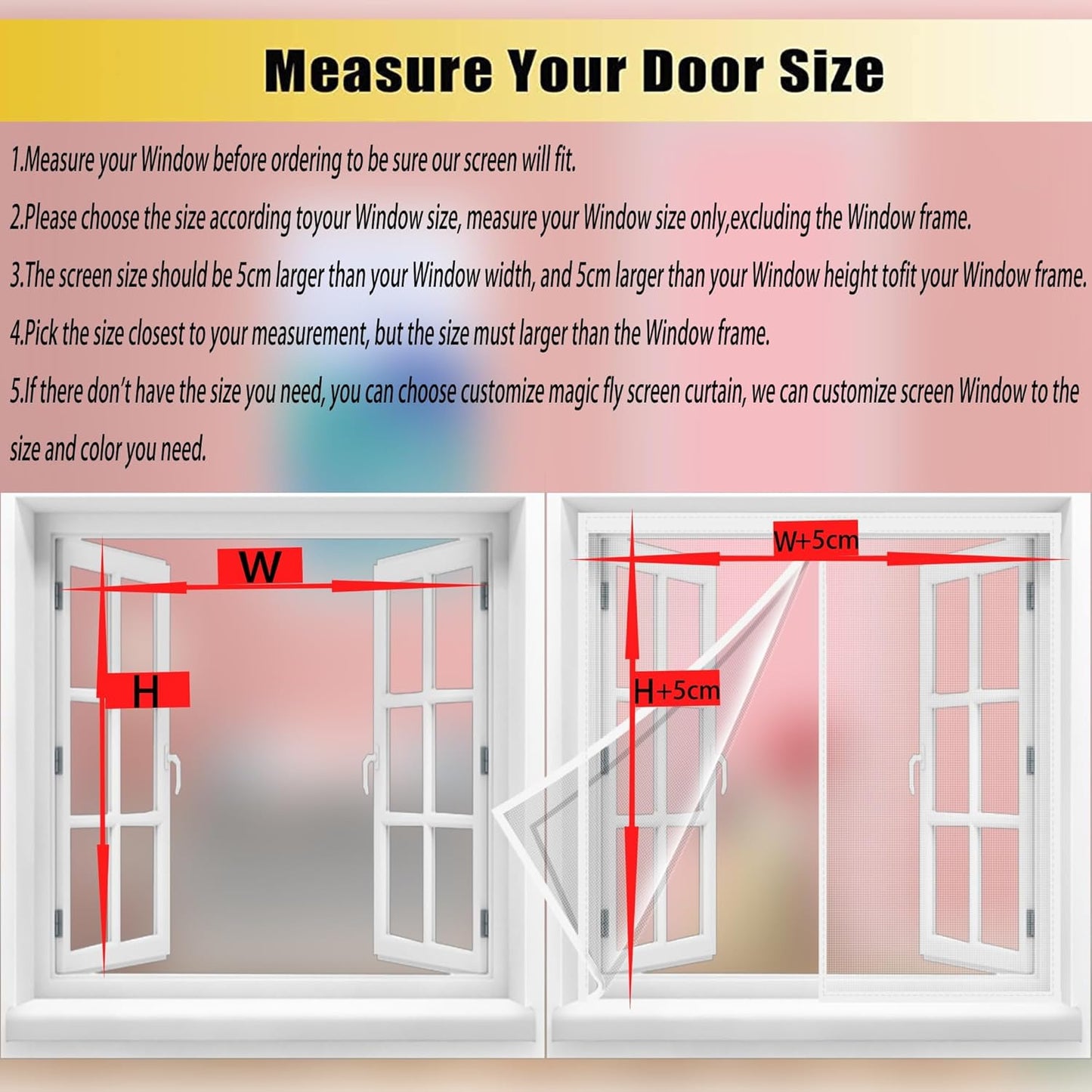  Mosquito Net For Windows, 225 X 140 Cm Anti-Pollen Net With Innovative Magnetic Fastening | Fly Netting, Pollen Protection, No Drilling Required, White