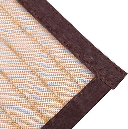  Magnetic Insect Screen For Windows With Insect Protection Magic Tape, Black, 120 X 120 Cm
