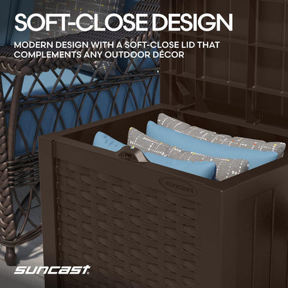  Suncast SSW600J Siège De Rangement 22 Gallon Deck Box